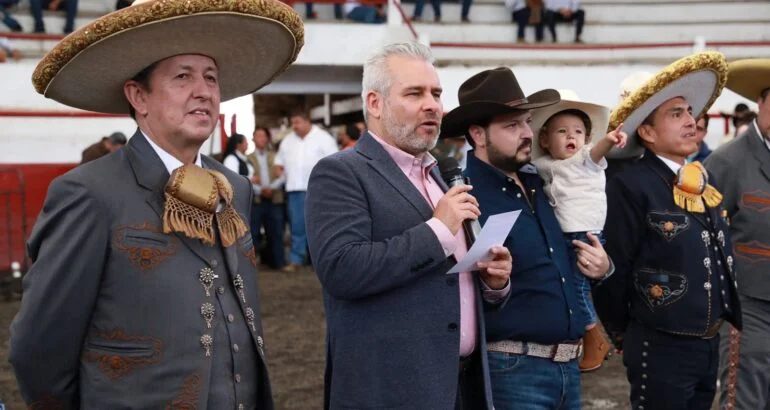 Reconoce Bedolla el valor histórico de la charrería; inaugura Segunda Fase del Campeonato Estatal Charro Michoacán 2026