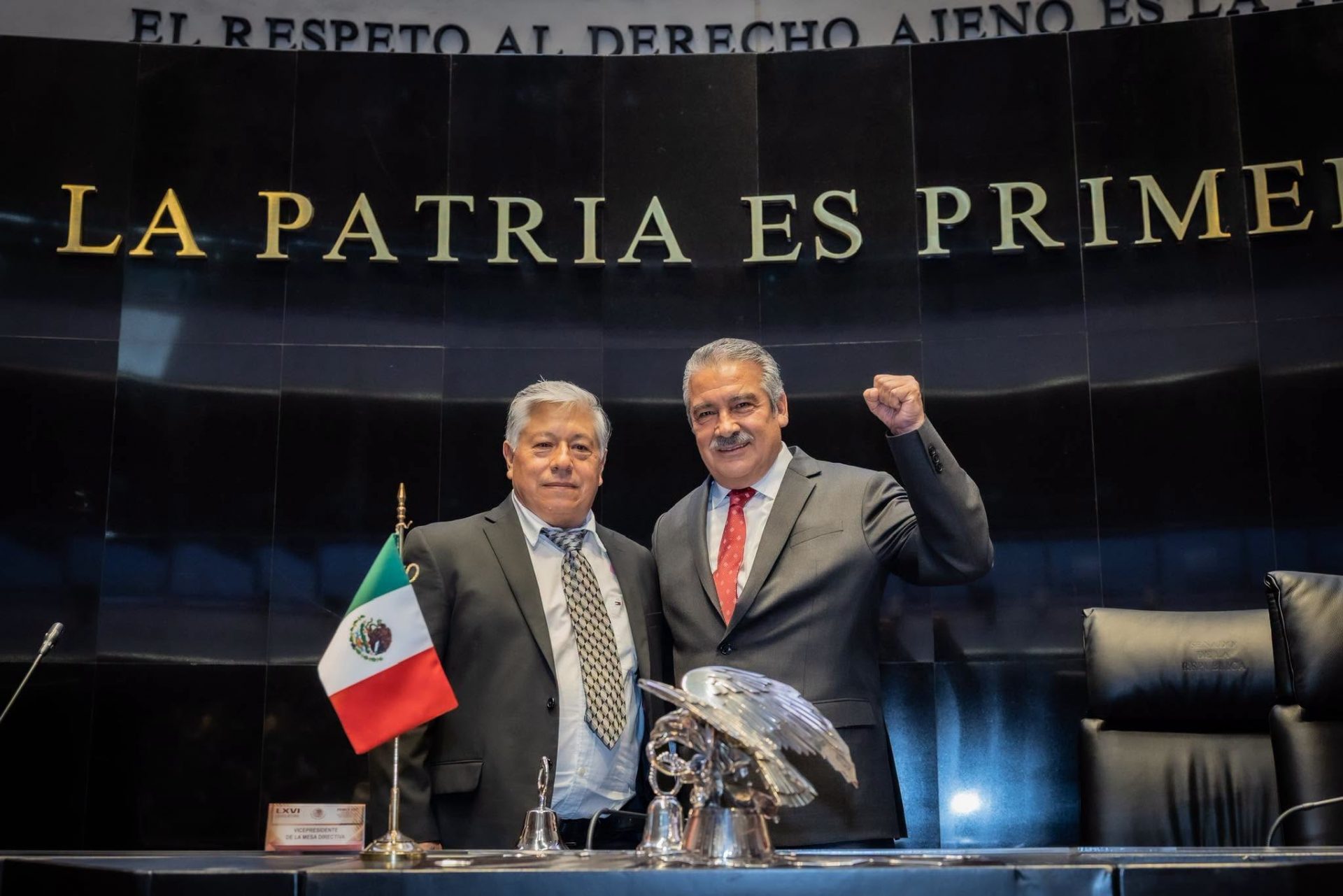 EL SENADO DE LA REPÚBLICA TOMÓ PROTESTA AL PROFESOR LUIS REYES ZAVALA, QUIEN ASUMIÓ  EL ESCAÑO DEL MICHOACANO RAÚL MORÓN OROZCO