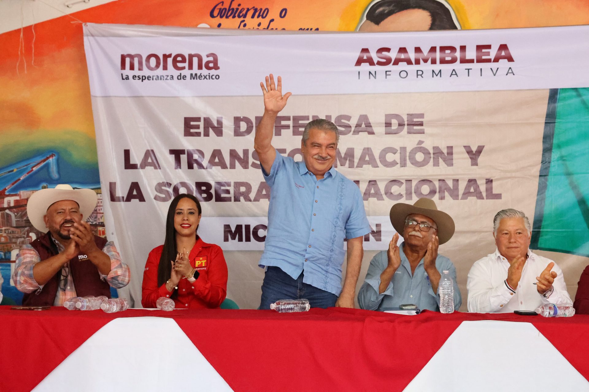 ¡EL PUEBLO DE MICHOACÁN TIENE MEMORIA Y SABE MUY BIEN CÓMO DEFENDER A LA PATRIA:  LUIS REYES ZAVALA